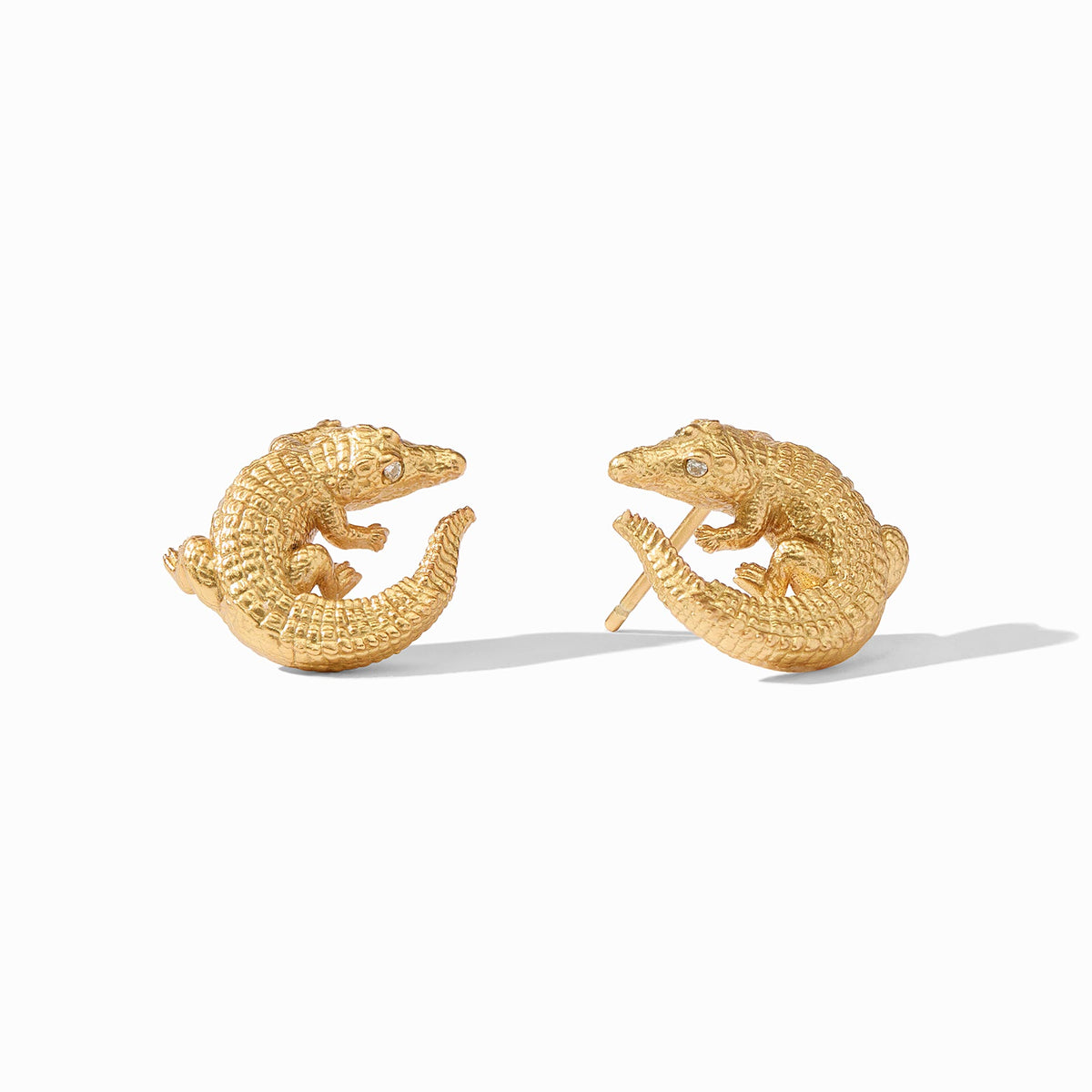 Julie Vos - Alligator Stud, Gold