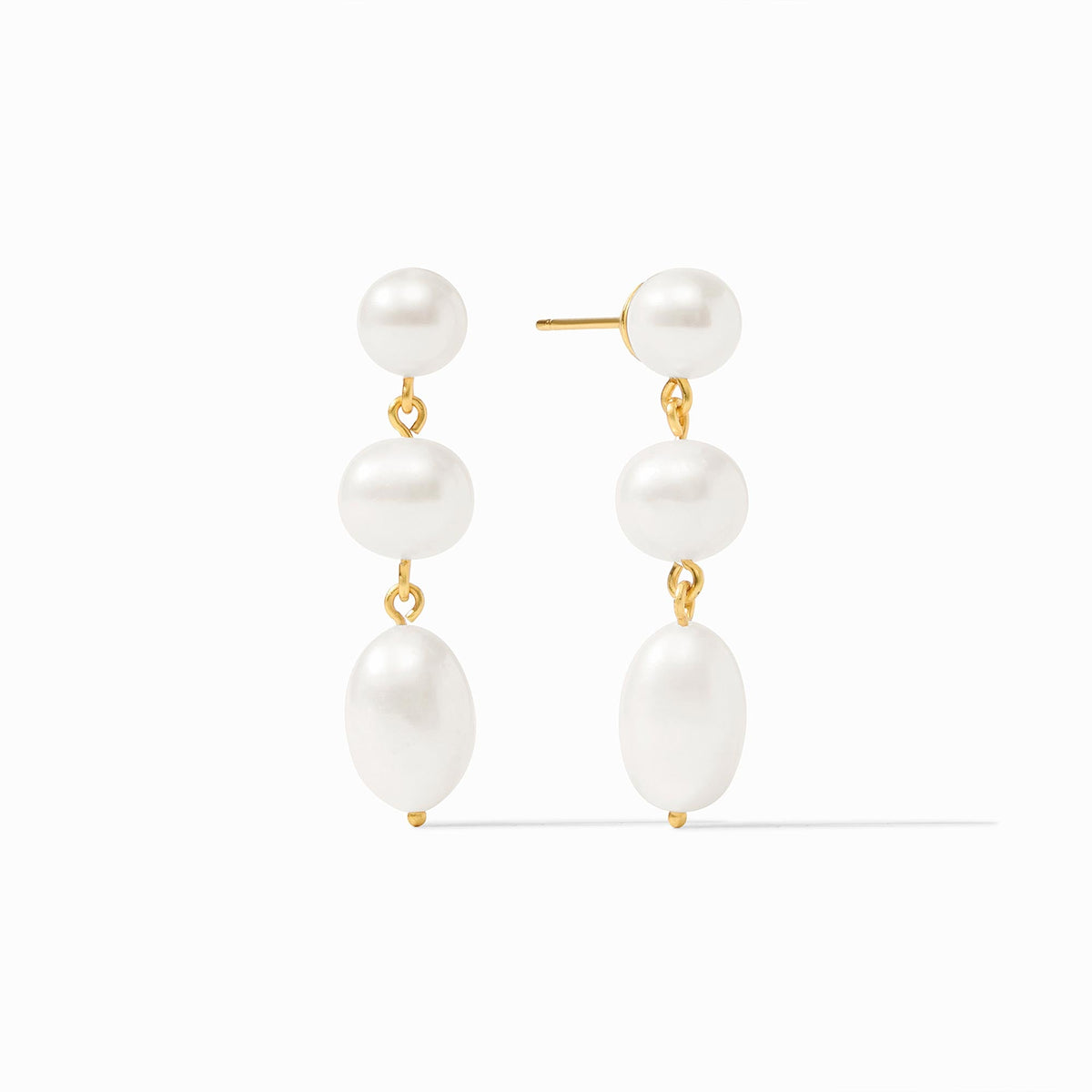 Julie Vos - Astor Pearl Tier Earring, Pearl