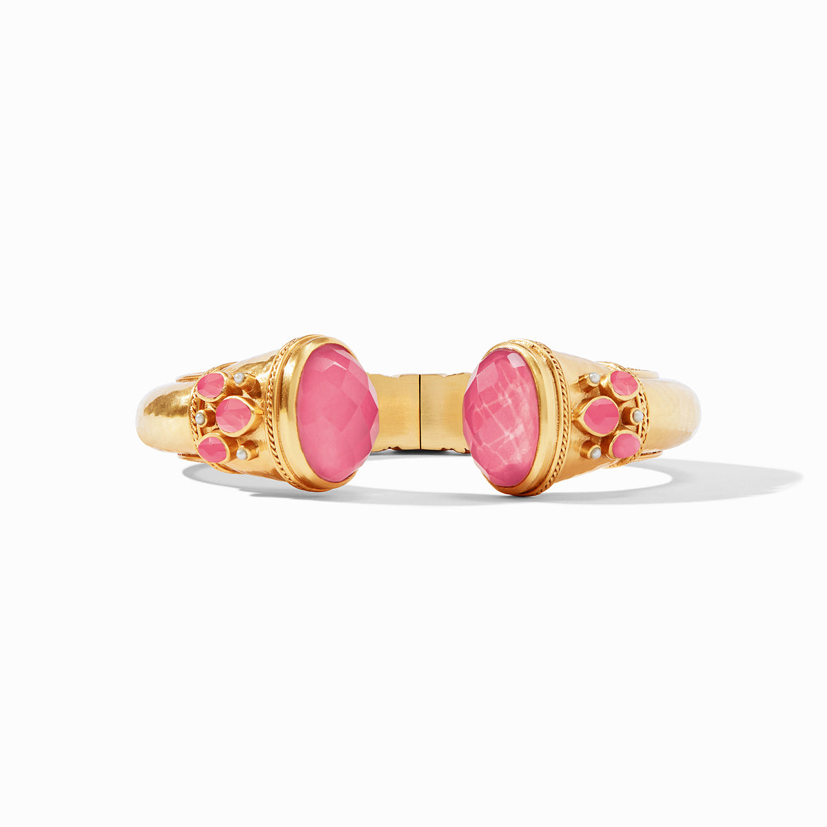 Julie Vos - Cannes Cuff, Iridescent Peony Pink