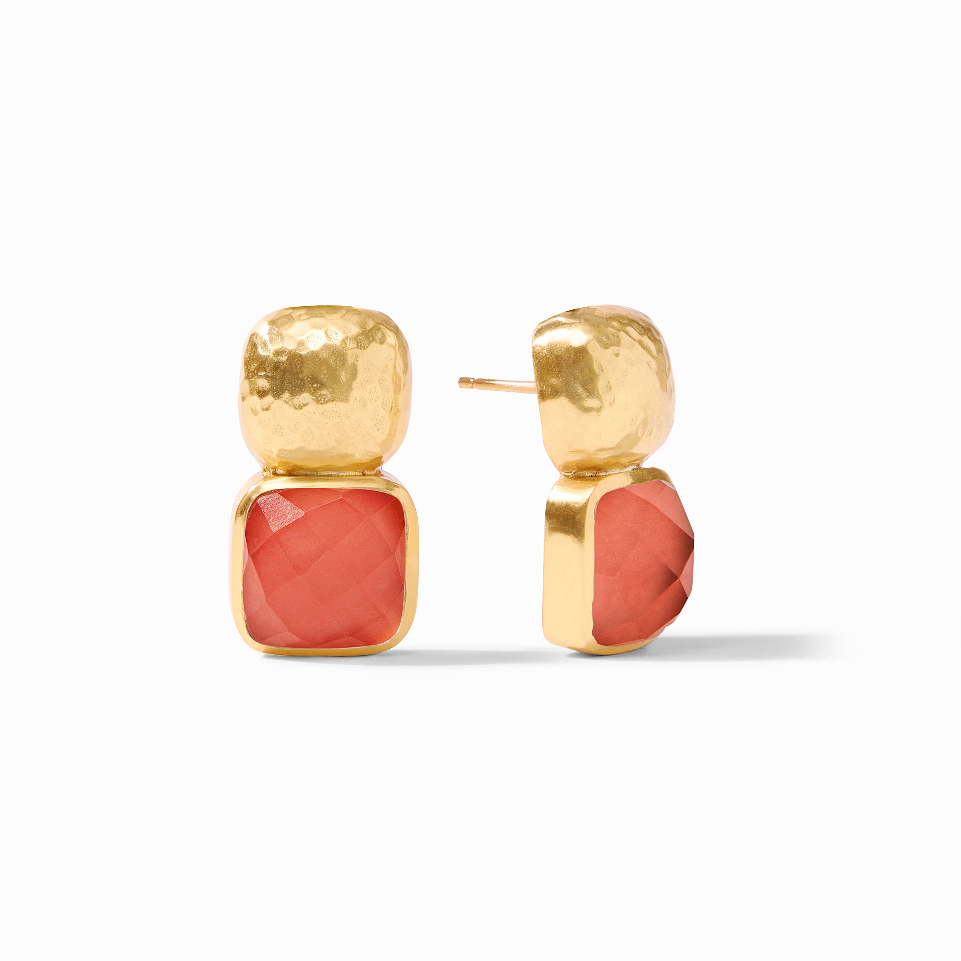 Catalina Gold Gemstone Earring | Julie Vos