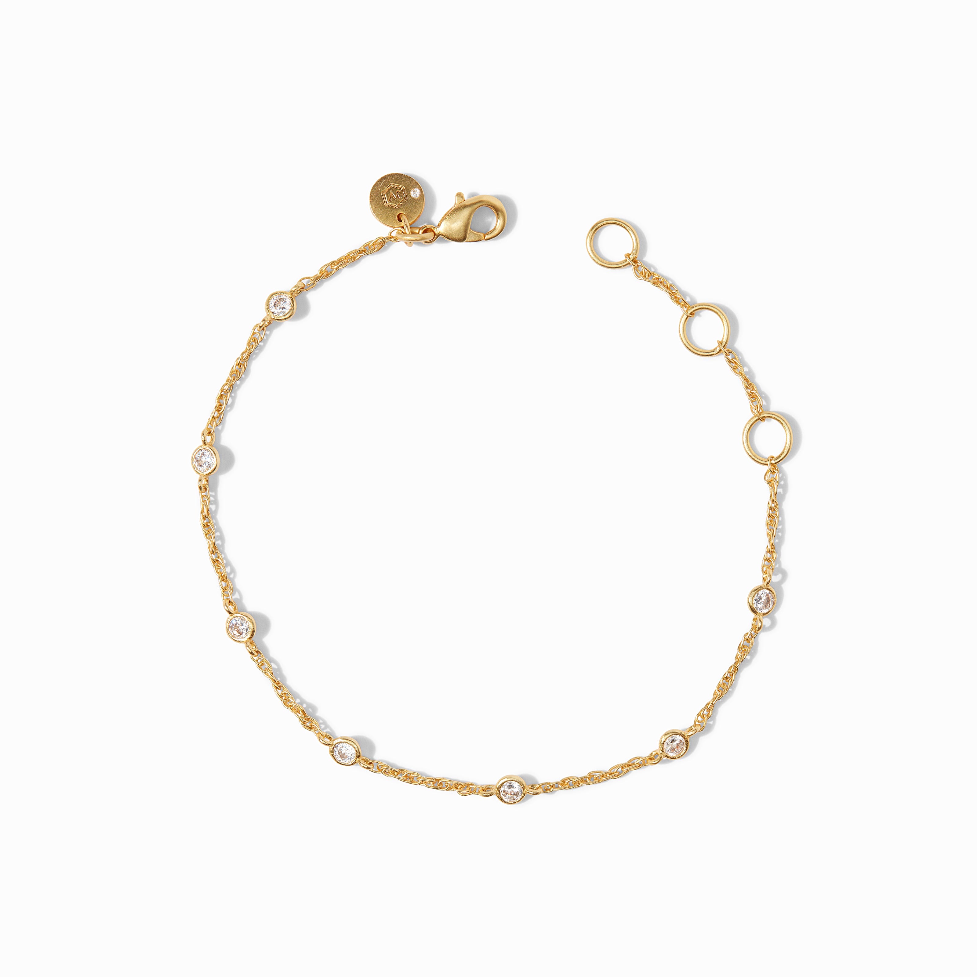Small Paperclip Chain Bracelet  GLDN