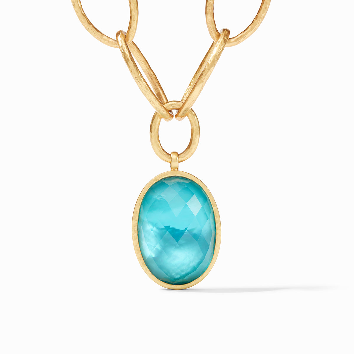 Iridescent Bahamian Blue, travel jewels, best of summer, statement necklaces, new bahamian blue, necklaces, spring 2022, oval jewels, mothers day gift guide, joy of gifting, welcome, best seller, travel jewels palm springs, fab five, perfect pairings, spring 2022, avalon collection