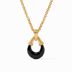 Julie Vos - Havana Statement Pendant, Obsidian Black