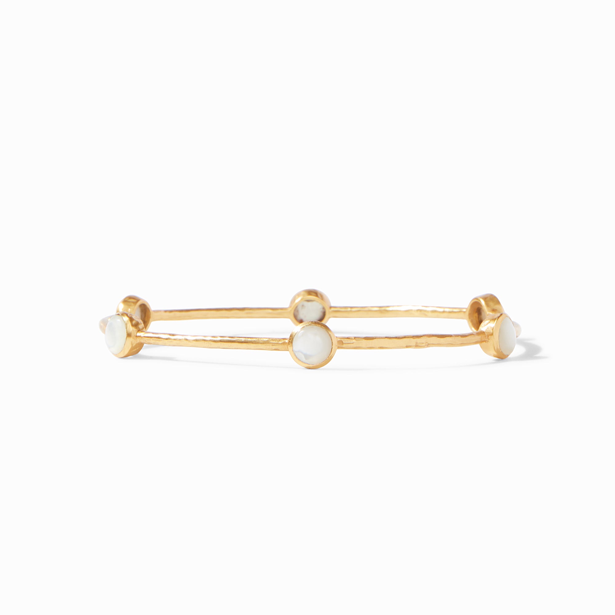 Julie Vos - Milano Bangle, Mother of Pearl / Large