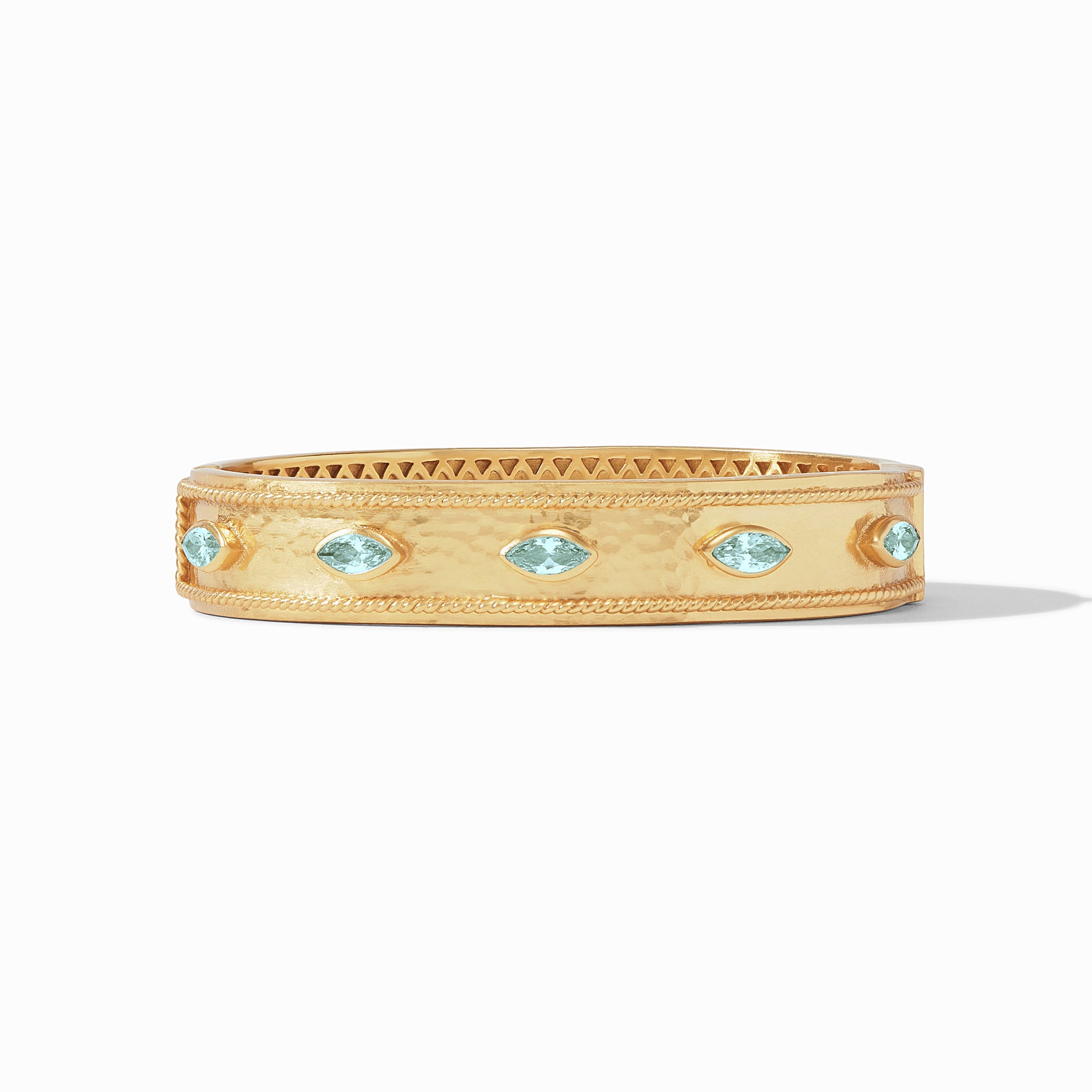 Monaco Gemstone Hinge Bangle | Julie Vos