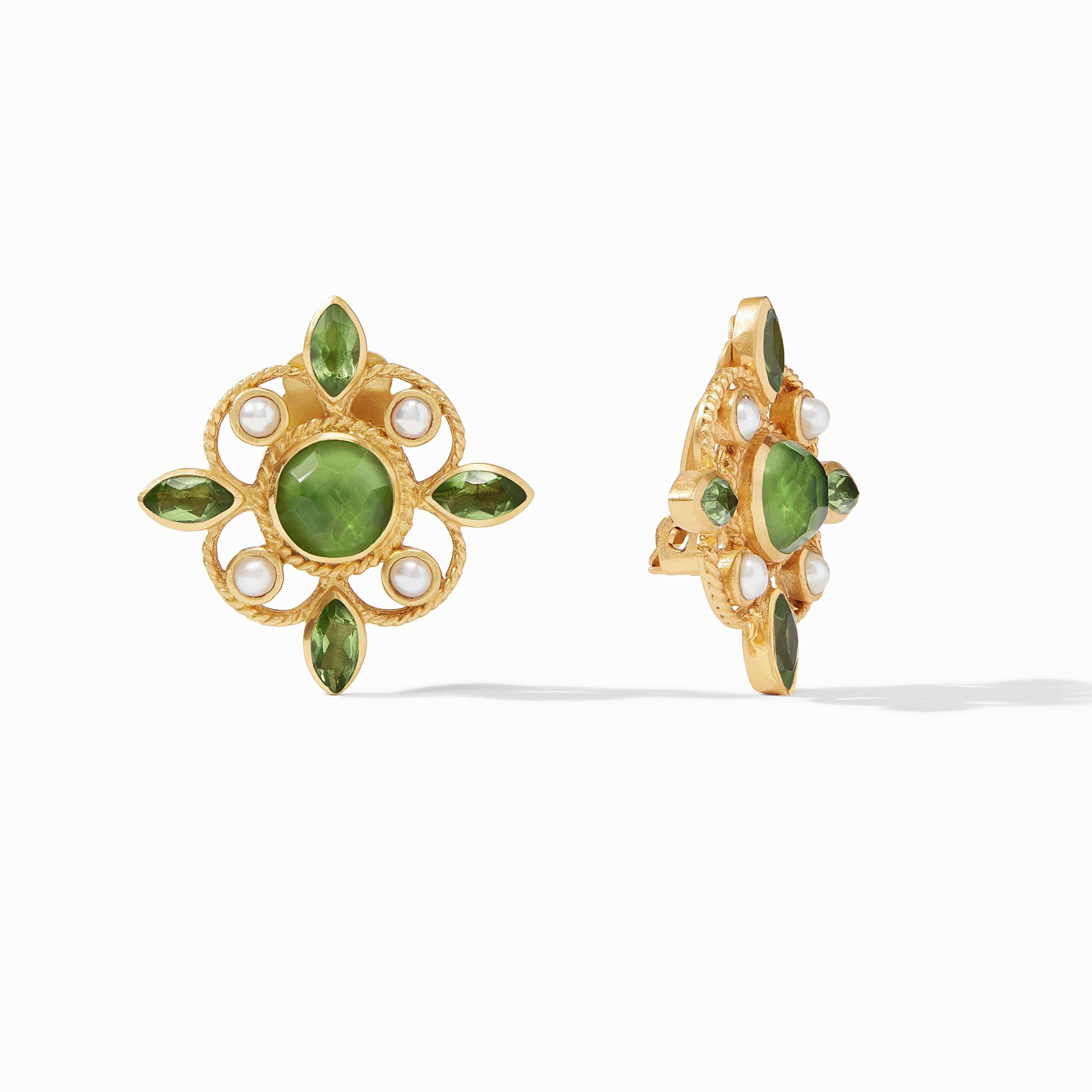 Julie vos clip on earrings on sale