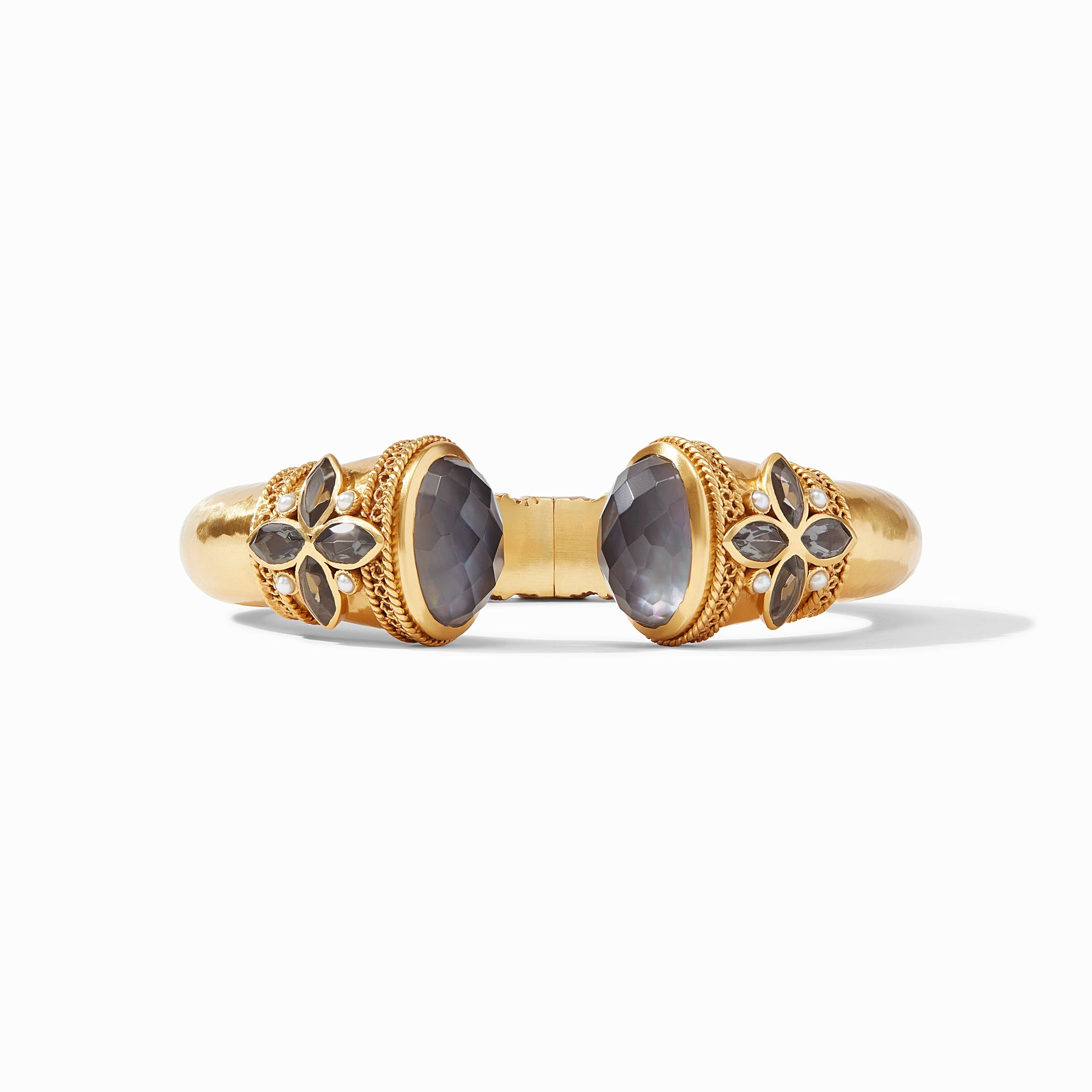 Julie Vos - Monaco Cuff, Iridescent Charcoal Blue