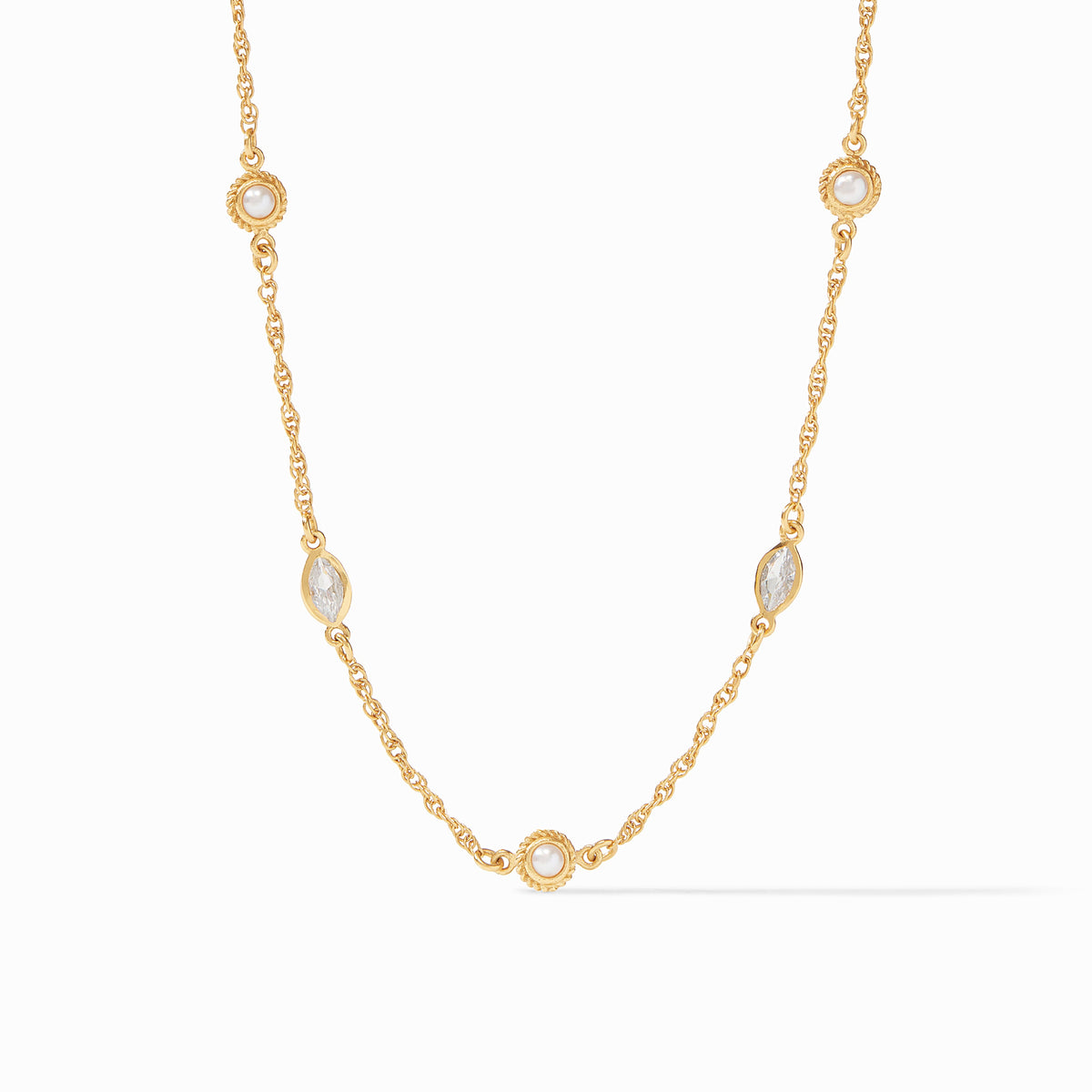 Julie Vos - Monaco Delicate Station Necklace,  carousel
