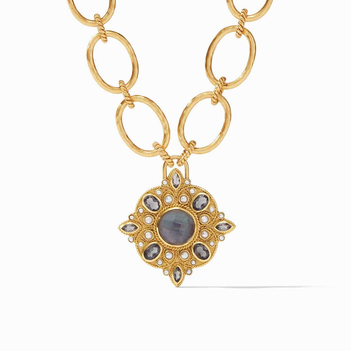 Iridescent Charcoal Blue