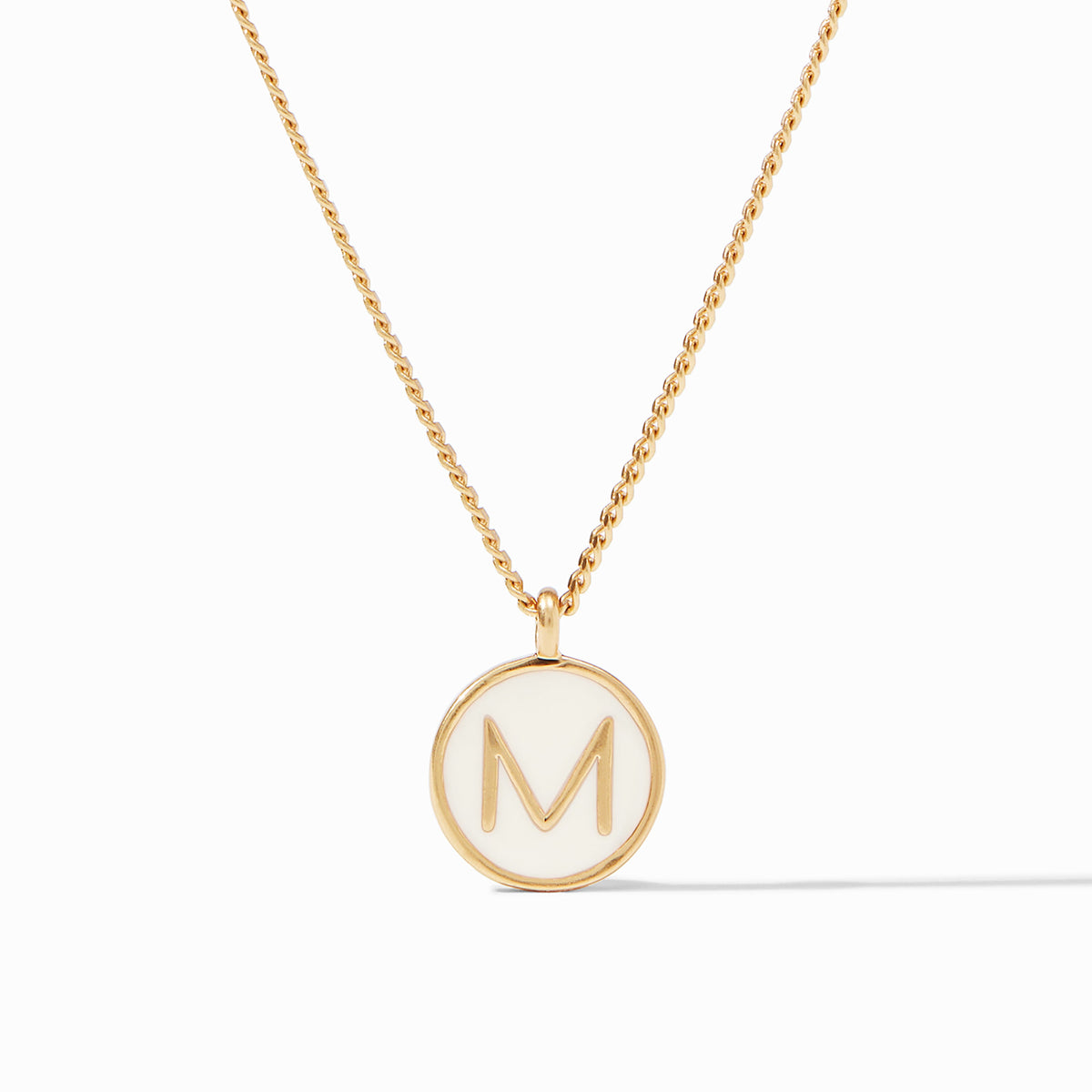 Julie Vos - Monogram Solitaire Necklace, M