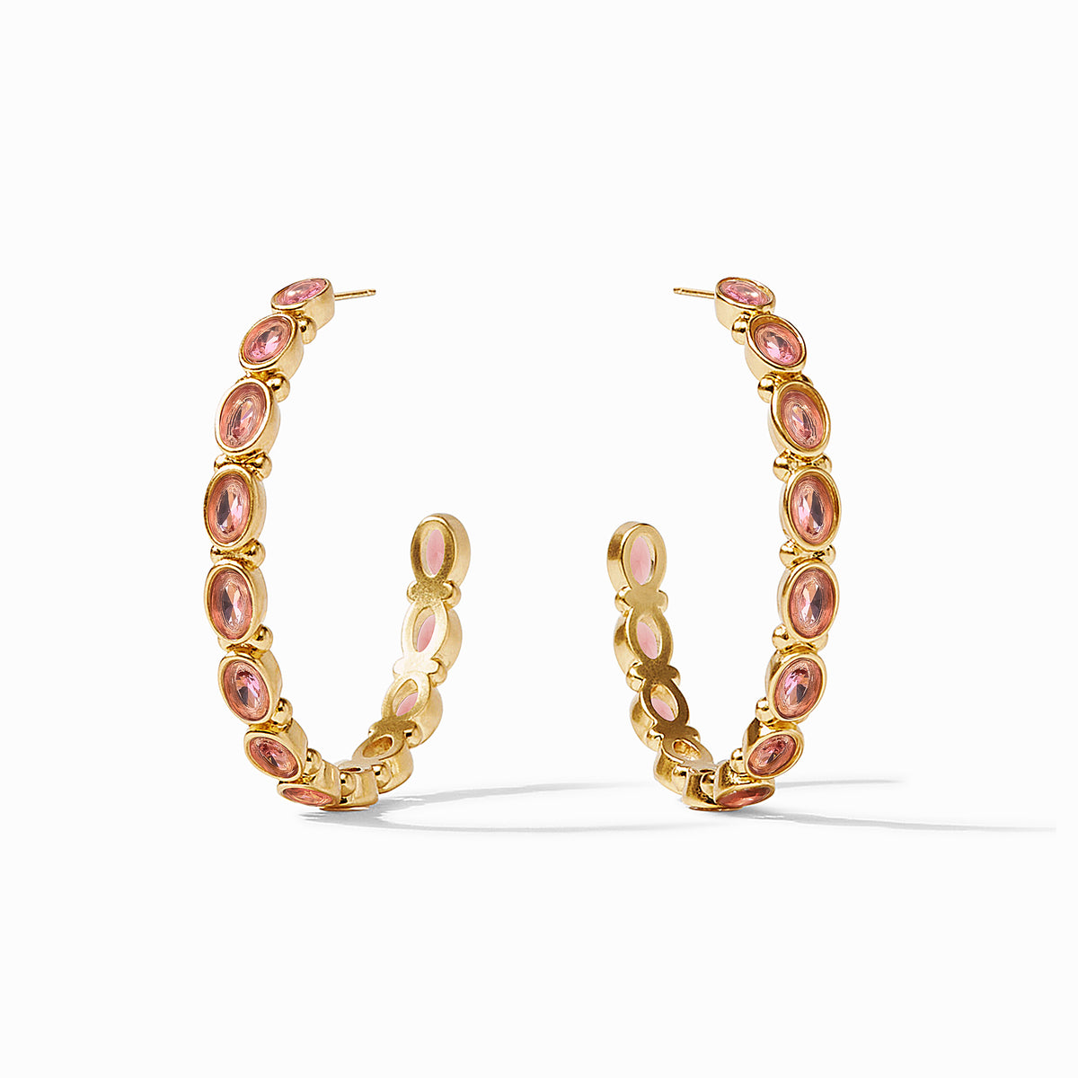 Julie Vos - Mykonos Hoop, Coral / Large