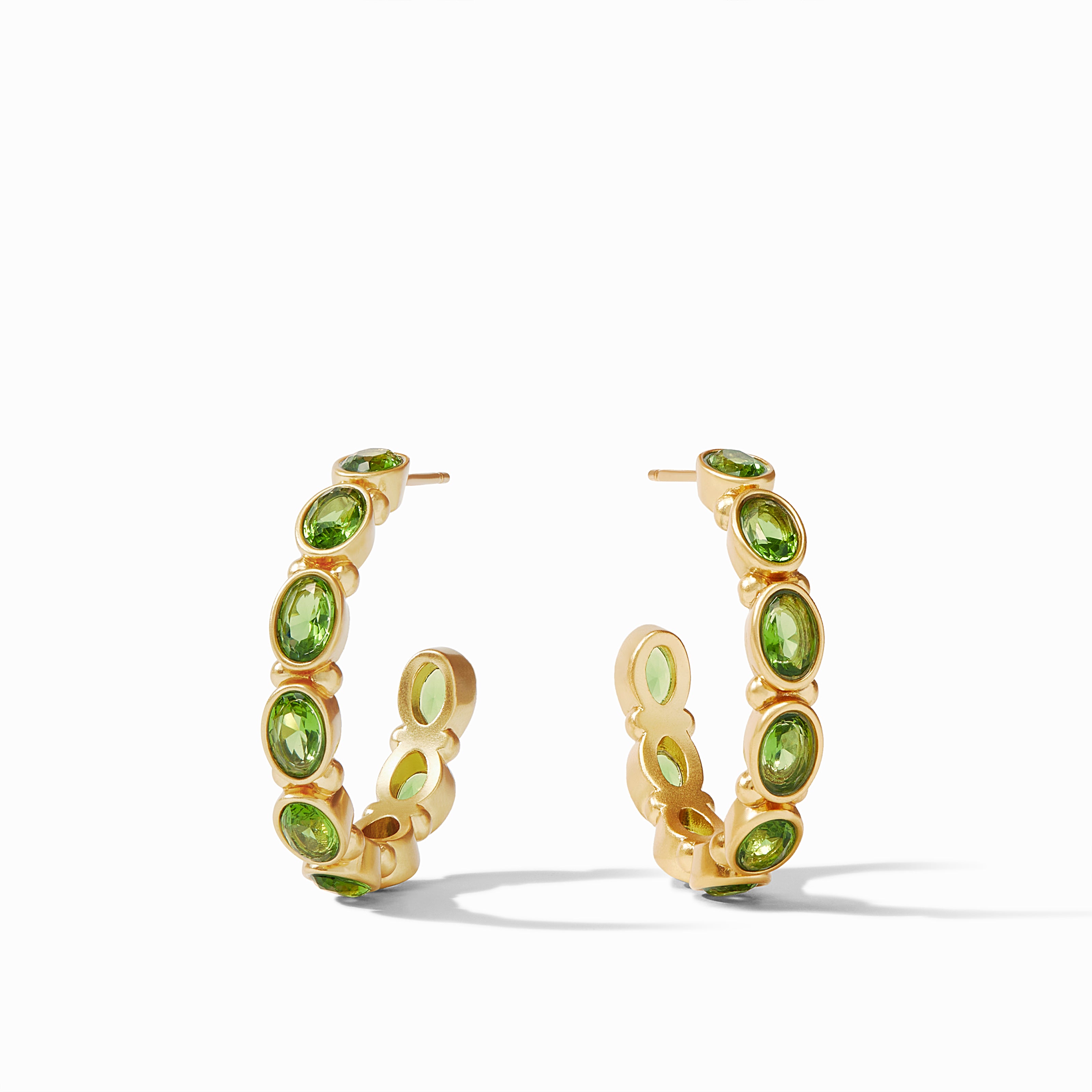 Mykonos Gold Hoop Earrings Julie Vos