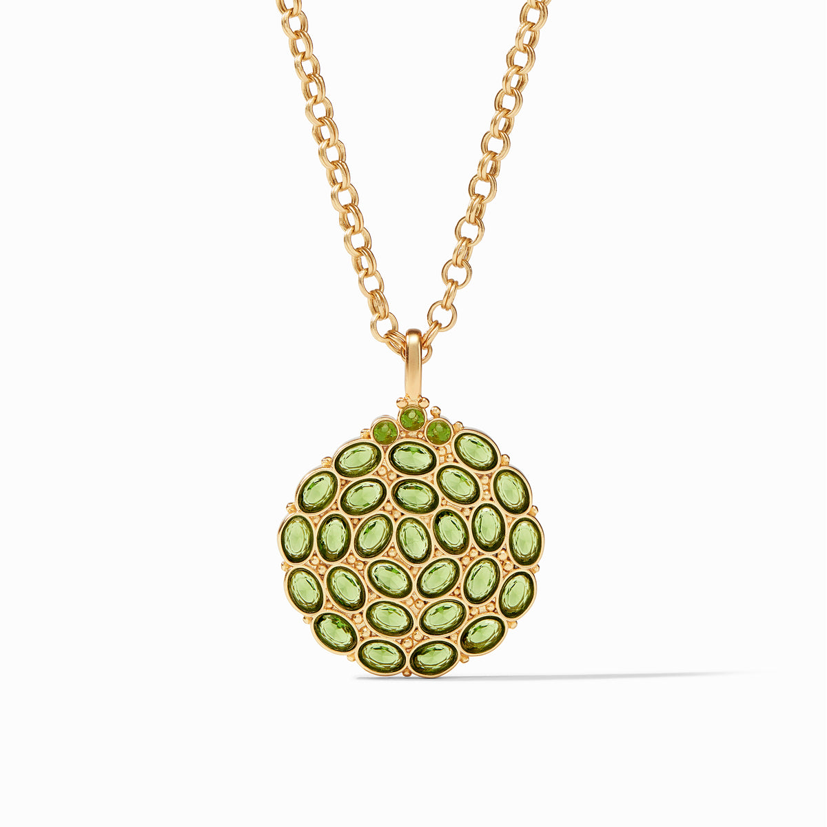 Julie Vos - Mykonos Pendant, Jade Green