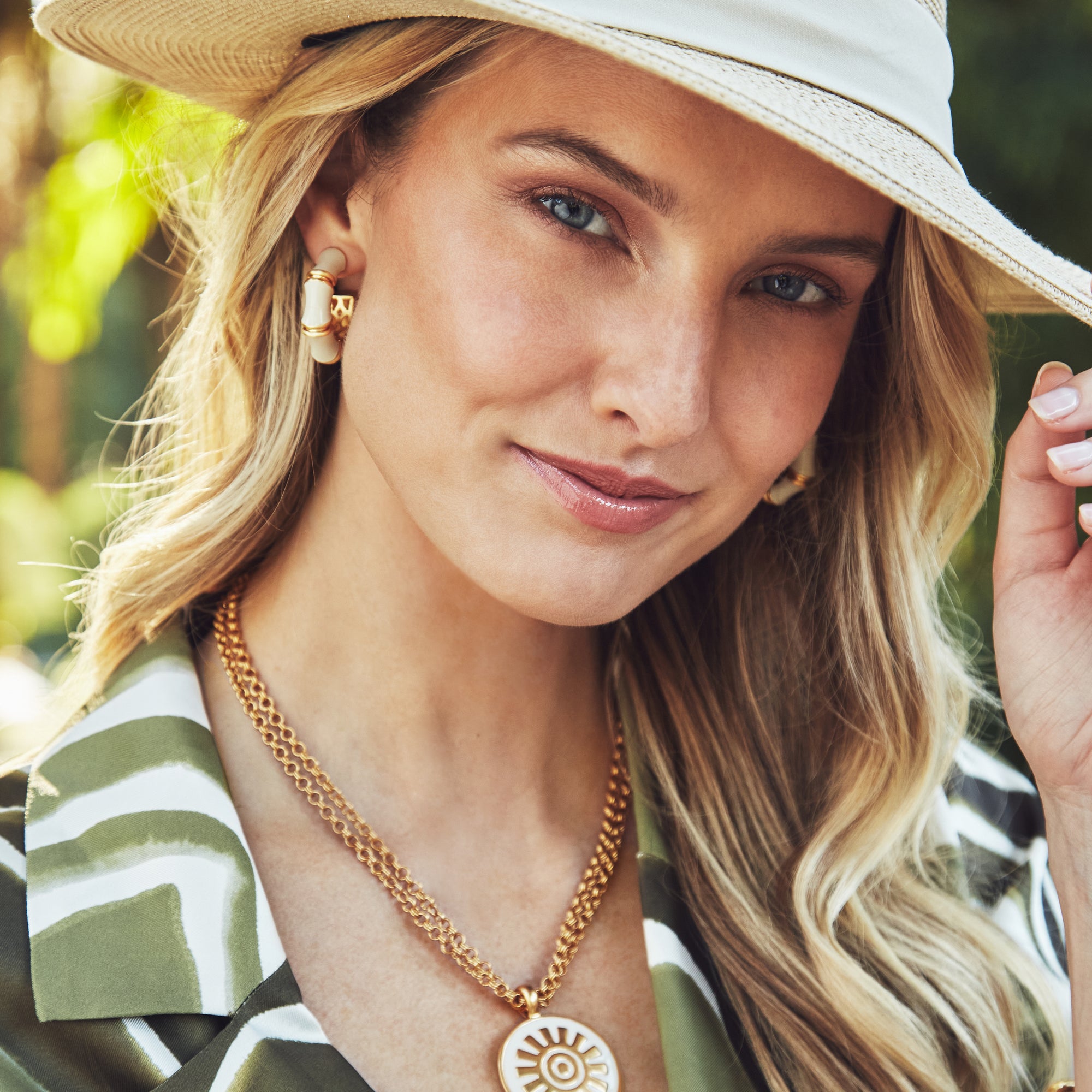 Julie Vos - Bamboo Statement Hoop, carousel