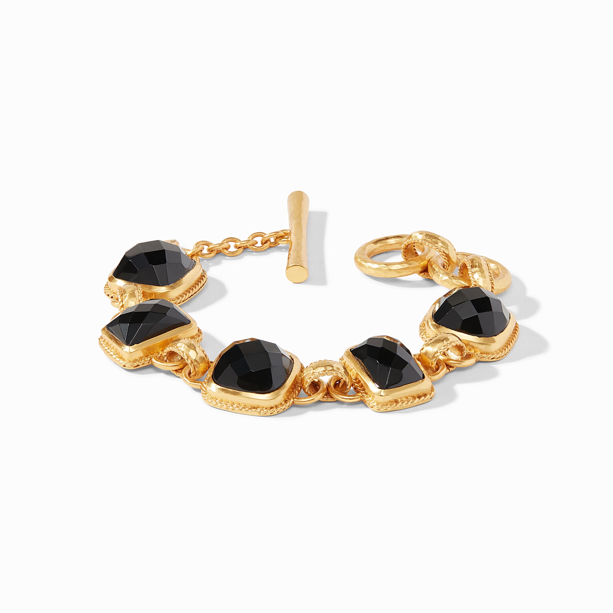 Julie Vos - Savoy Demi Bracelet, Obsidian Black