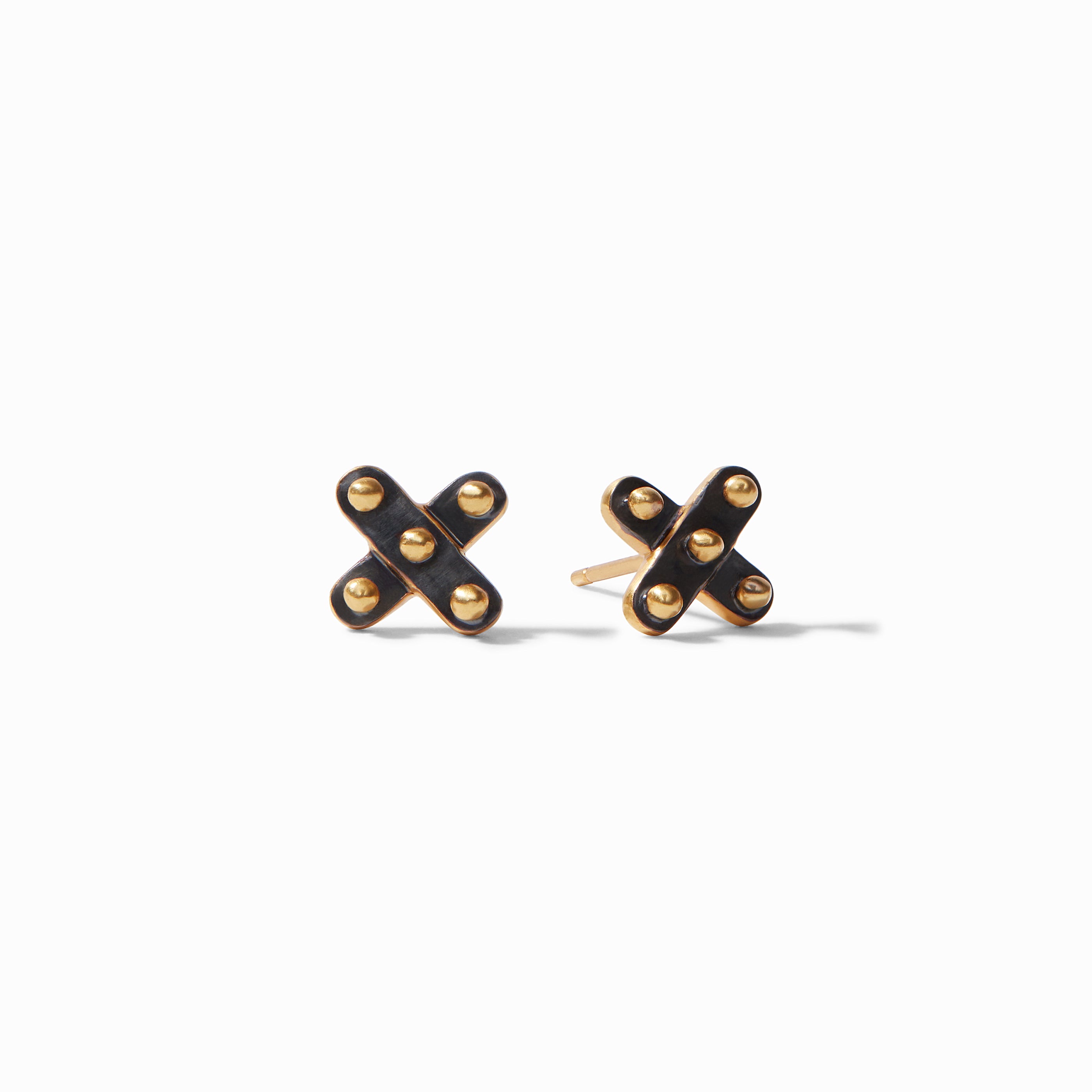 Julie Vos - SoHo Demi Stud, Mixed Metal