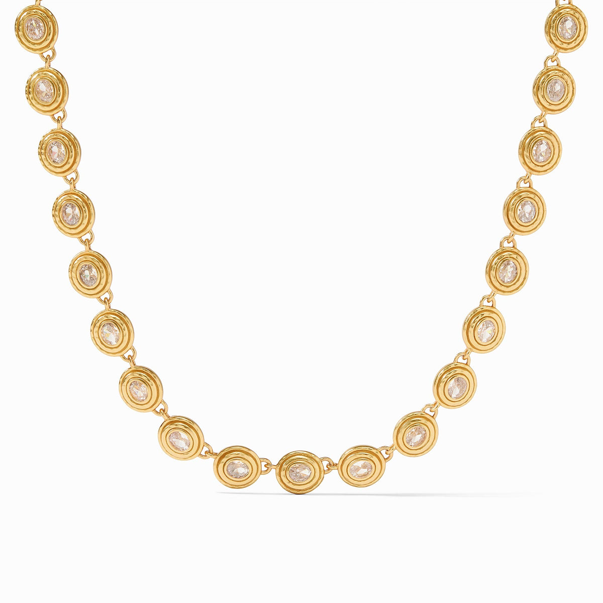 Julie Vos - Tudor Tennis Necklace, Cubic Zirconia