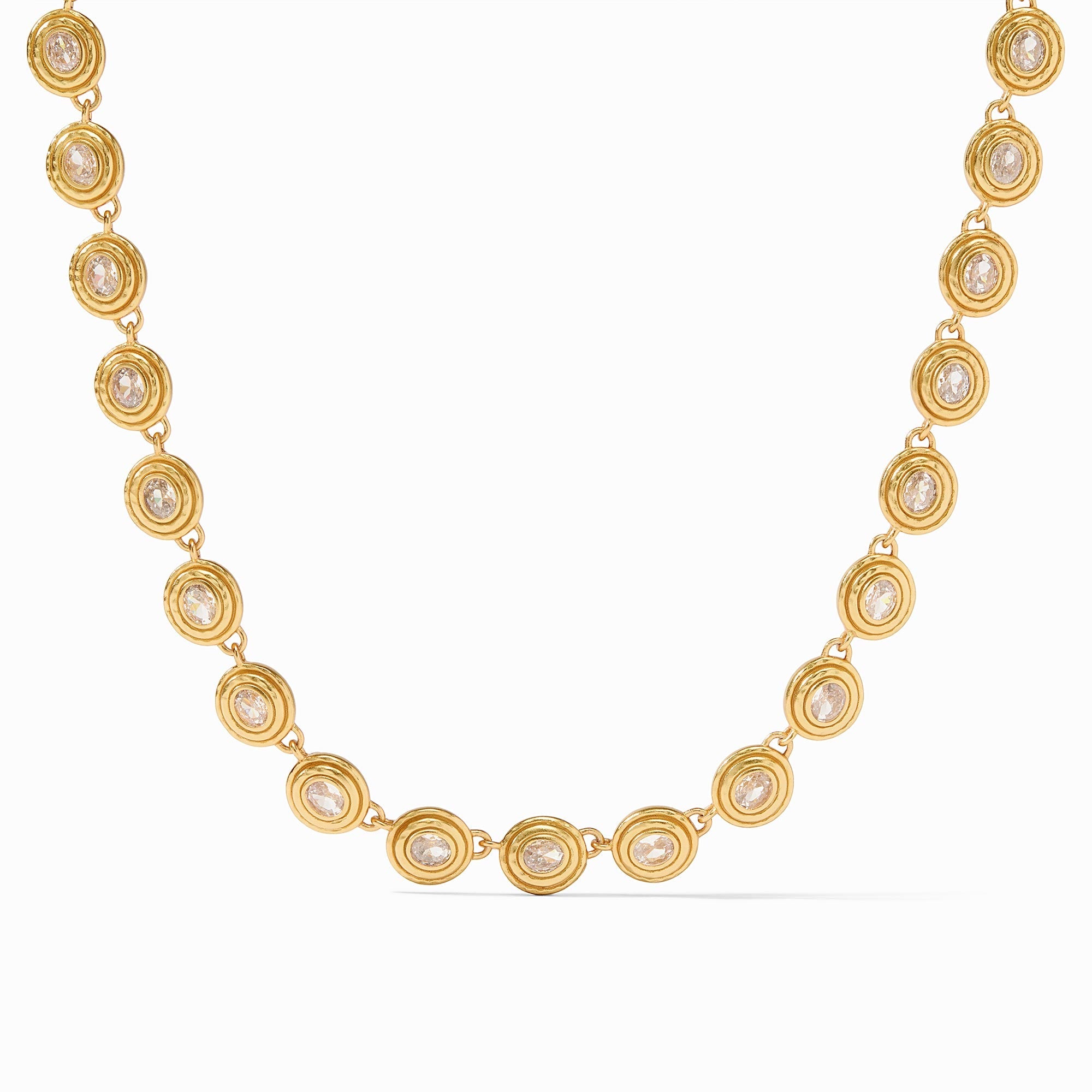 Julie Vos - Tudor Tennis Necklace, Cubic Zirconia