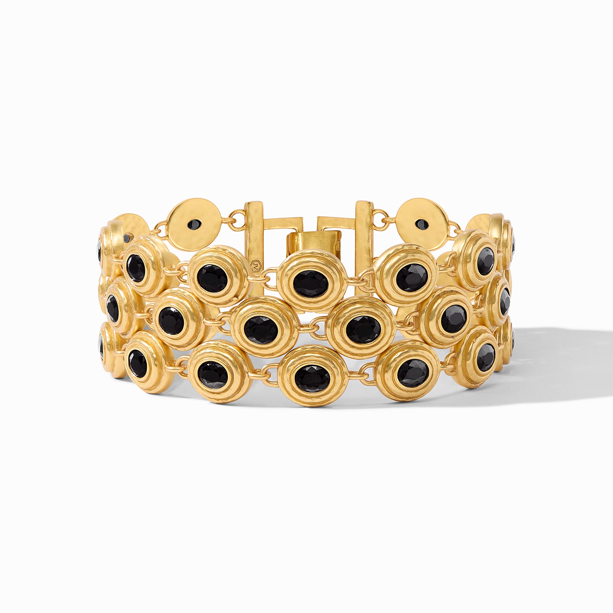 Tudor Triple Row Tennis Bracelet | Julie Vos