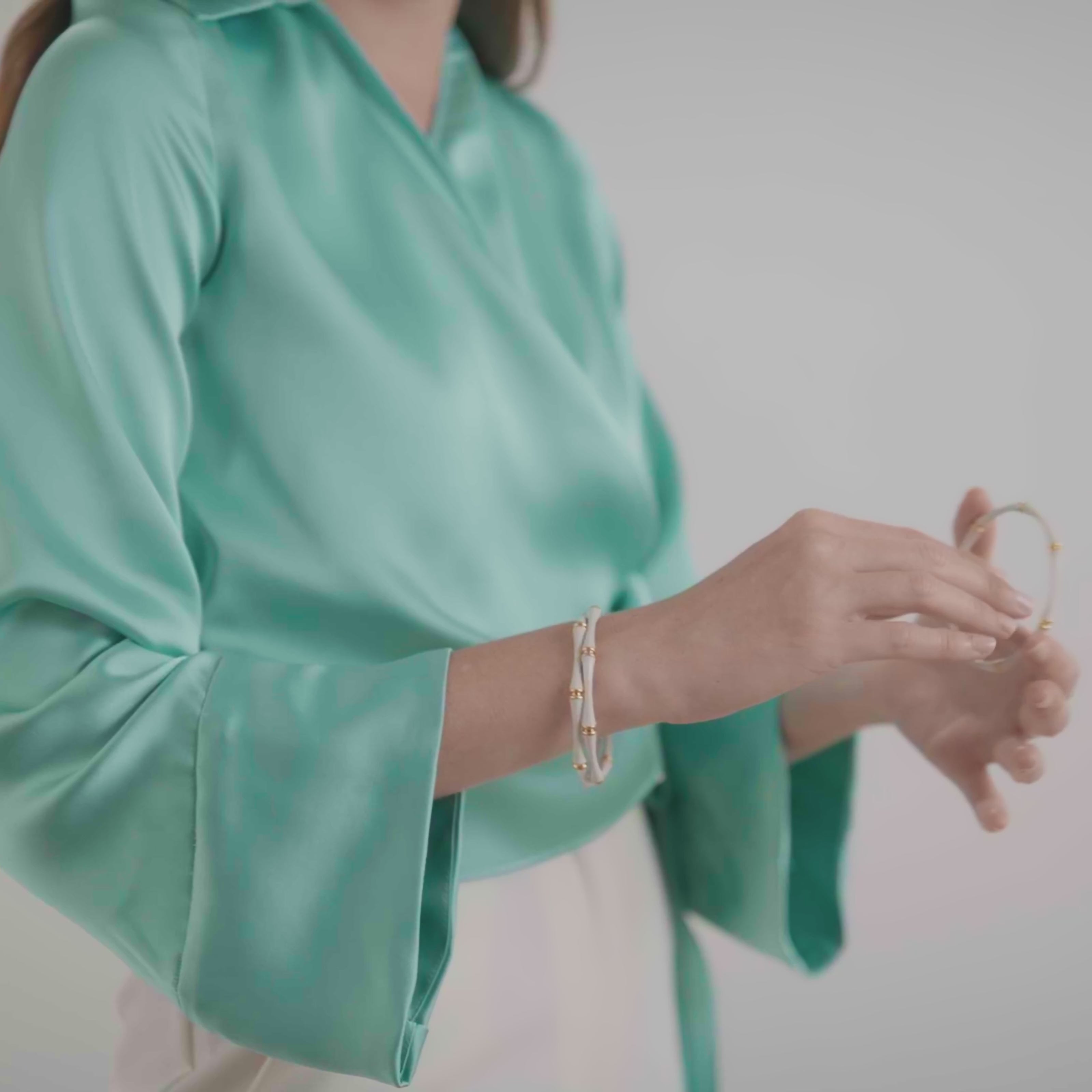 Bamboo Bangle Bracelet | Julie Vos